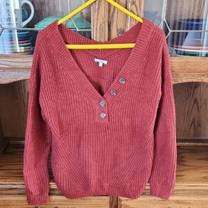 Women's Rust Sweater